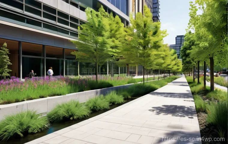 생태통로가 지역사회에 미치는 긍정적 효과 - **Prompt 1: Urban Green Arteries - A Lively Ecological Corridor**
    "A vibrant, high-definition pa...