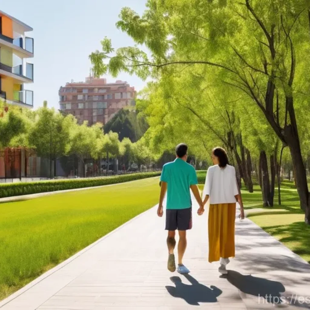생태통로와 주민의 생활 질 향상 방안 - **Prompt 1: Urban Oasis for Clean Air and Cooling**
"A vibrant, lush green ecological corridor w...